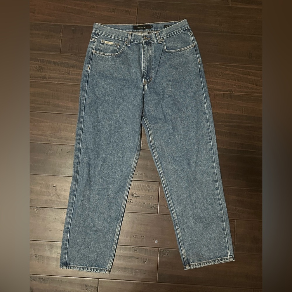 Calvin Klein Jeans Relaxed Fit in Deep Blue